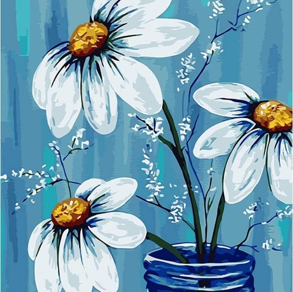 Other - ✔️NIP Daisies in a Jar Diamond Art Kit, 30x40